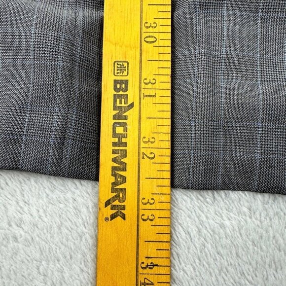 Burberry Grey Blazer 100% Wool Men’s Size 46 - Picture 9 of 15